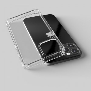 für iPhone 12 Fall, Hot Sals 2mm stoßfeste Panzerung transparent klar TPU Telefon Fall für iPhone Se bis 11 12 Pro Max 2020 Fall weich
